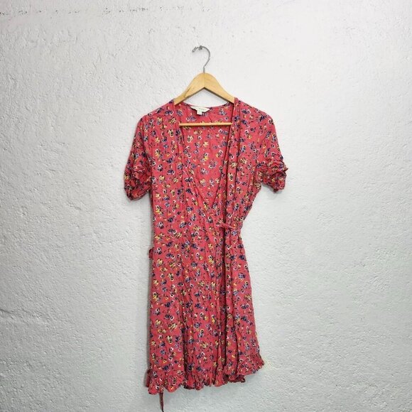 Mini floral mini wrap sundress - Picture 1 of 4